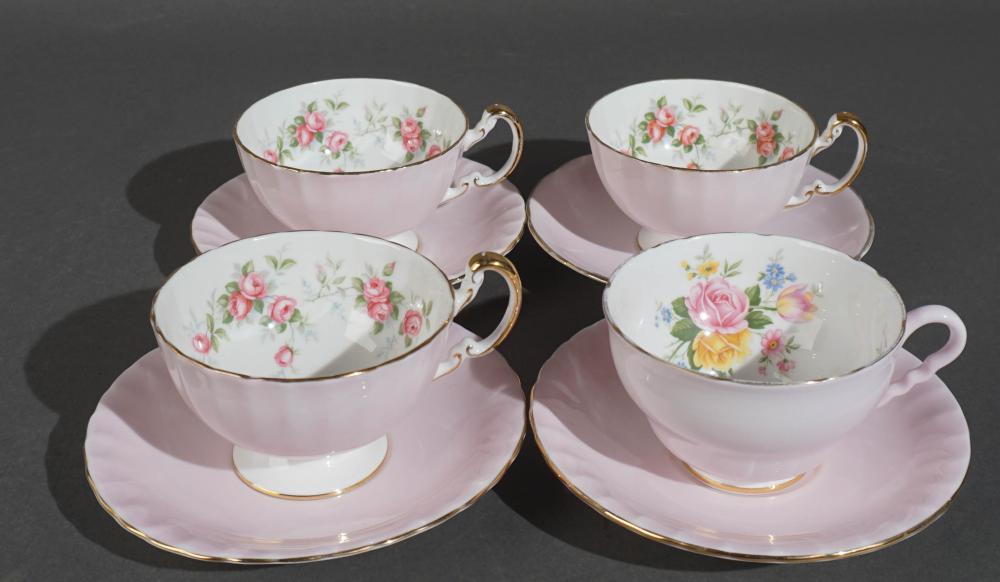 FOUR ENGLISH AYNSLEY PORCELAIN 2e7cdc