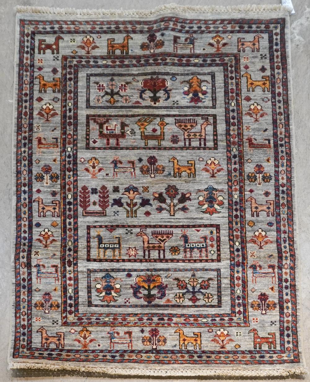 CAUCASIAN RUG 4 FT 1 IN X 3 FT 2e7cfd