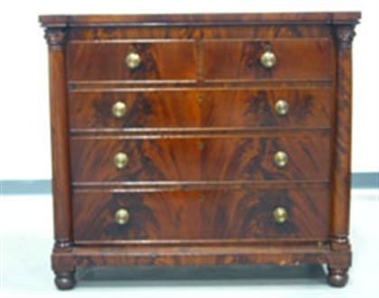 Classical mahogany chest of drawers 4a61d