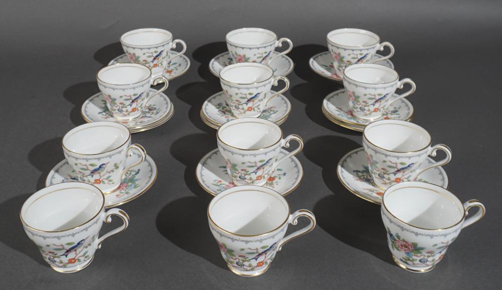 TWELVE AYNSLEY PORCELAIN PEMBROKE 2e7d6b