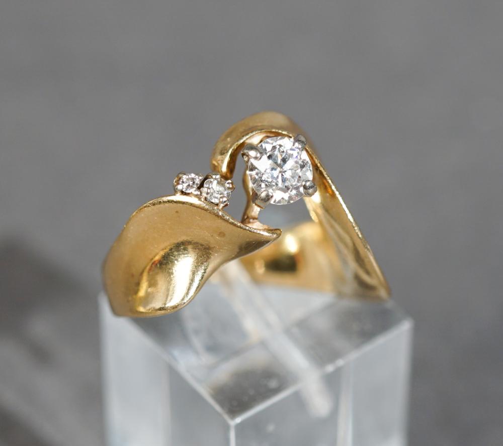 14 KARAT YELLOW GOLD AND DIAMOND 2e7daf