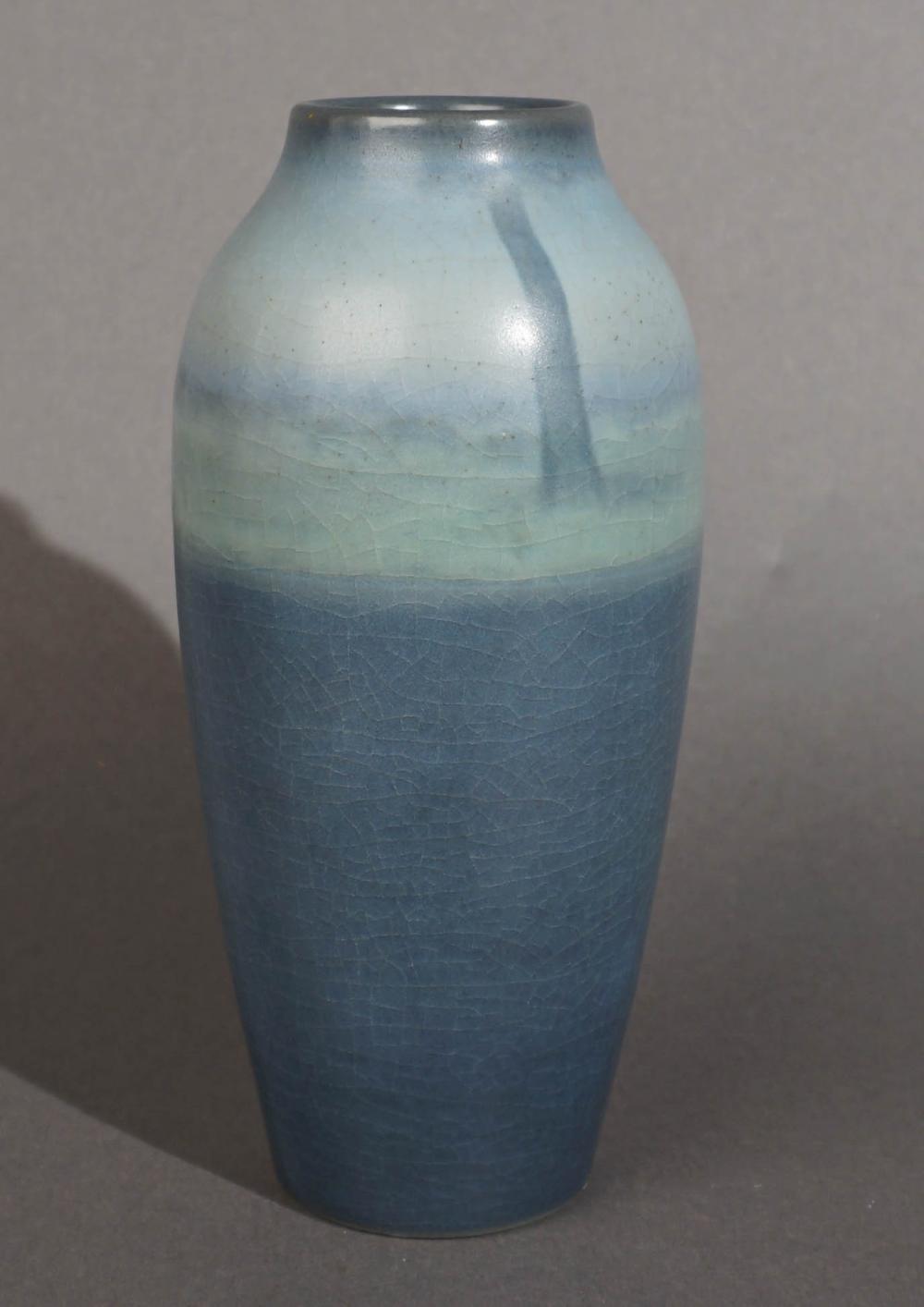 ROOKWOOD POTTERY VELLUM VASE, SALLIE