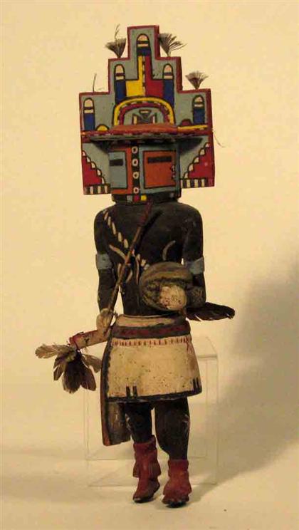 Carved and painted Kachina doll    20th