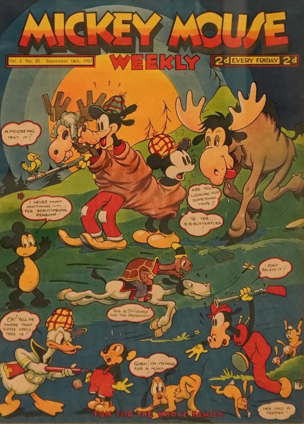 MICKEY MOUSE WEEKLY, 1937, FRAME: