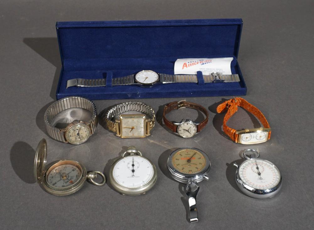 COLLECTION OF ASSORTED WATCHES, STOP