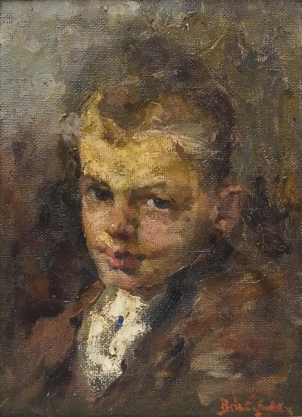 EUROPEAN SCHOOL 20TH CENTURY, PORTRAIT