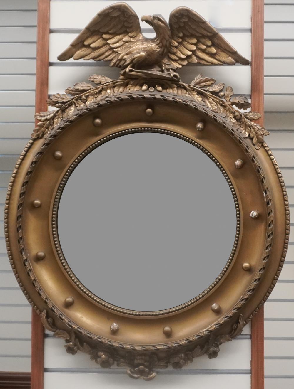 FEDERAL STYLE GILT ROUND CONVEX 2e7ee3