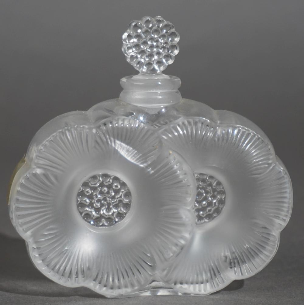 LALIQUE FROSTED CRYSTAL PERFUME
