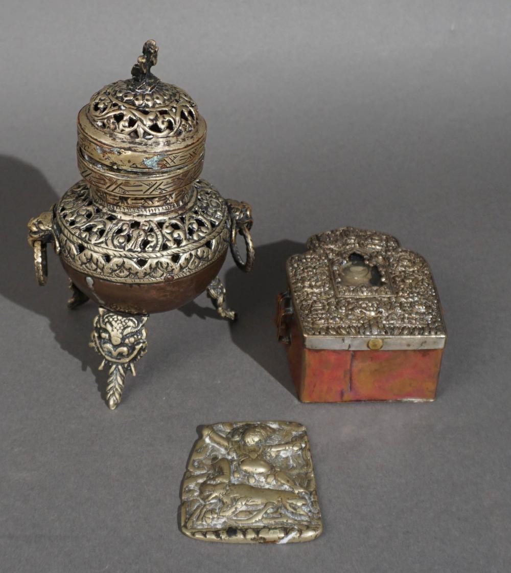 SINO TIBETAN MIXED METAL CENSER  2e804f