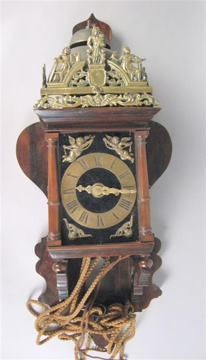 Dutch Rosewood hanging clock  4a66f