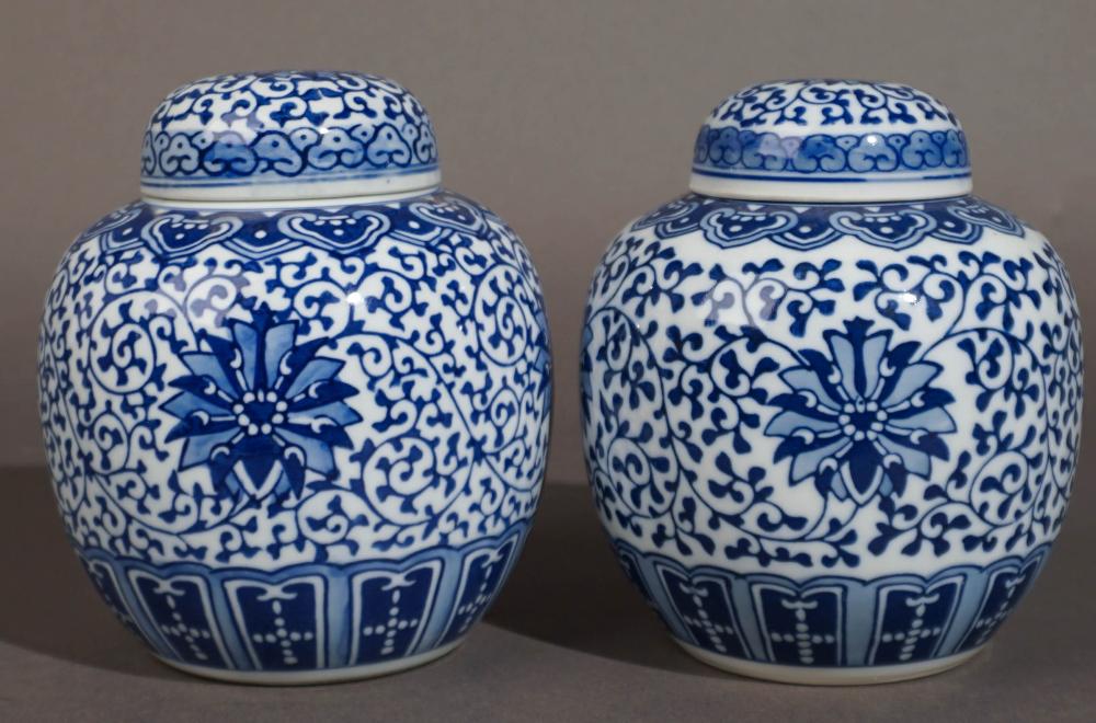 PAIR OF CHINESE BLUE AND WHITE 2e805d