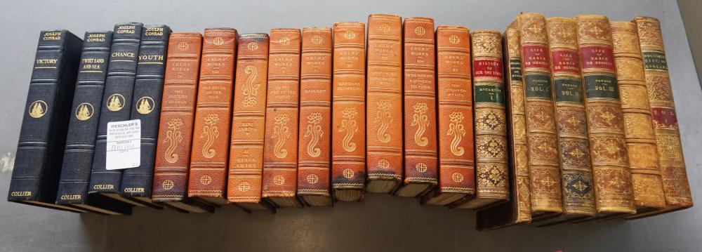 COLLECTION OF 20 LEATHERBOUND BOOKSCollection 2e80df