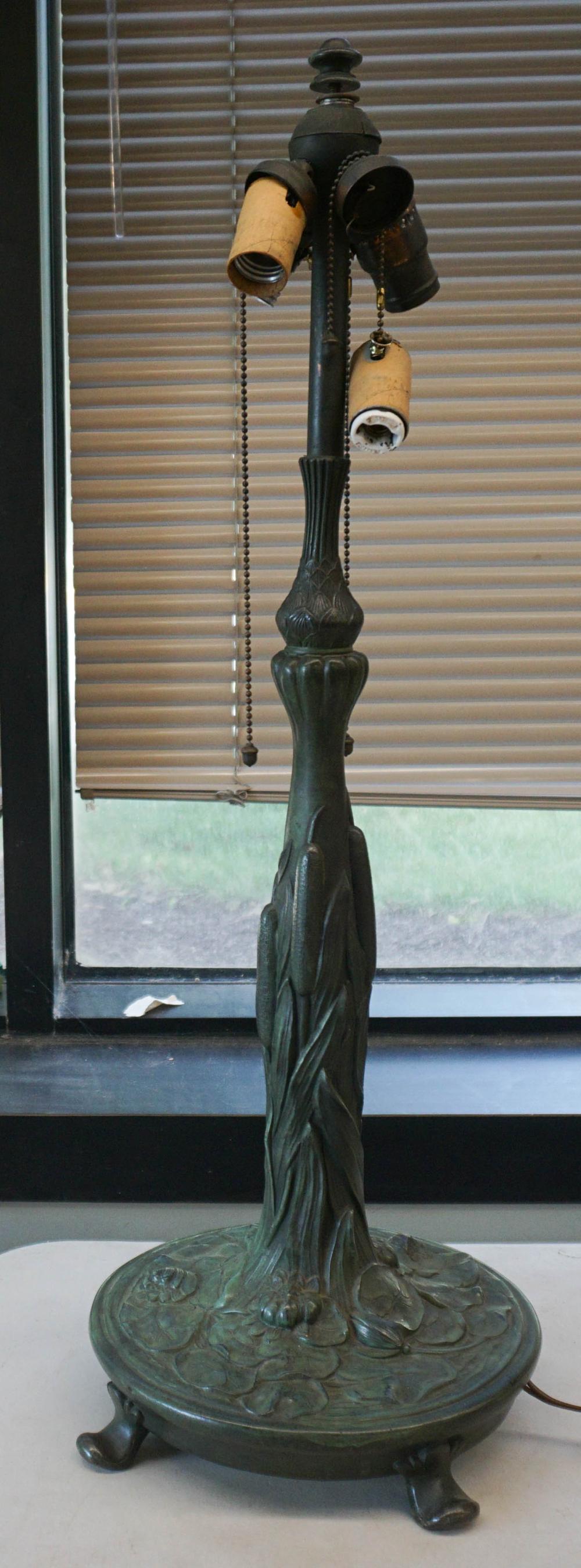 ART NOUVEAU STYLE PATINATED METAL 2e8154