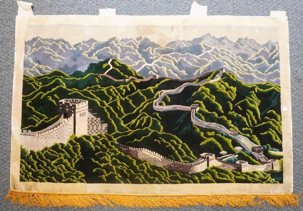 GREAT WALL OF CHINA, HANGING TAPESTRY,