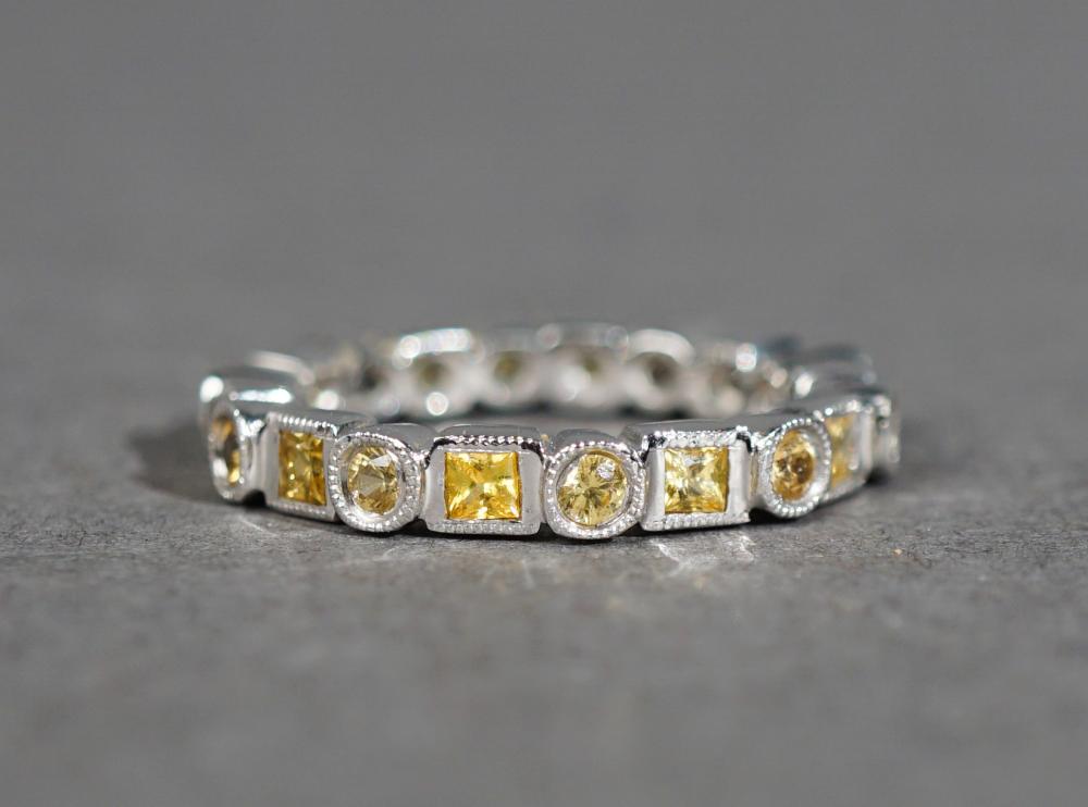 18-KARAT WHITE-GOLD AND YELLOW