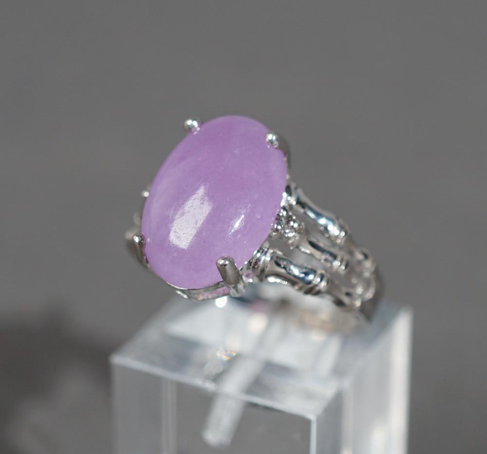 10-KARAT WHITE-GOLD AND LAVENDER