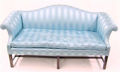 George III style upholstered sofa 4a6a1
