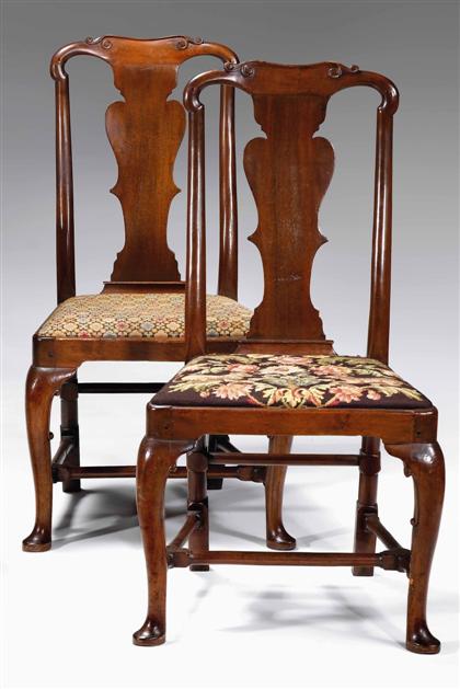 Pair of George II mahogany side 4a6a5