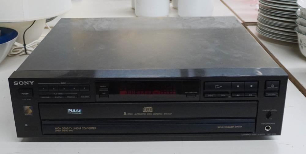 SONY FIVE DISC CD PLAYERSony Five 2e8293