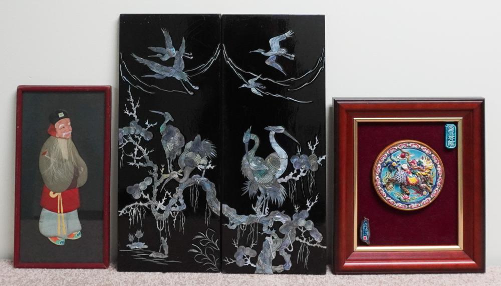 COLLECTION OF CHINESE FRAMED WORKS 2e8357