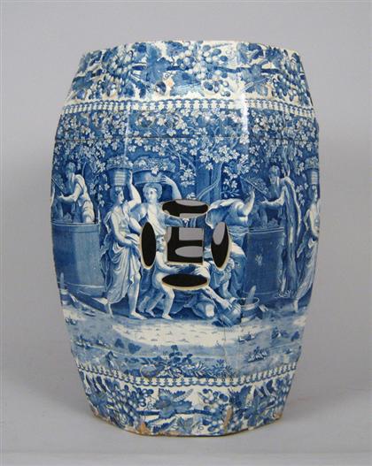 English blue and white earthenware 4a6c0