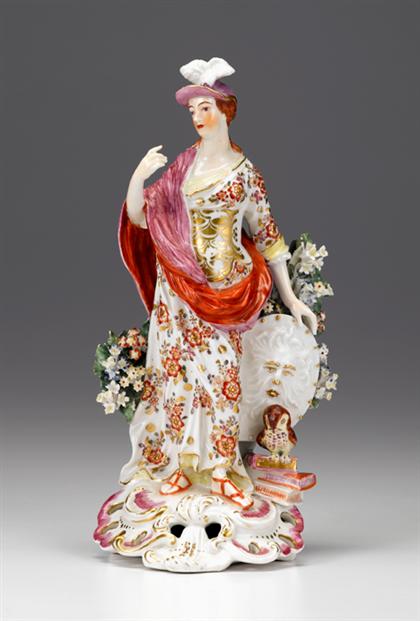 Derby porcelain figure of Minerva 4a6c4