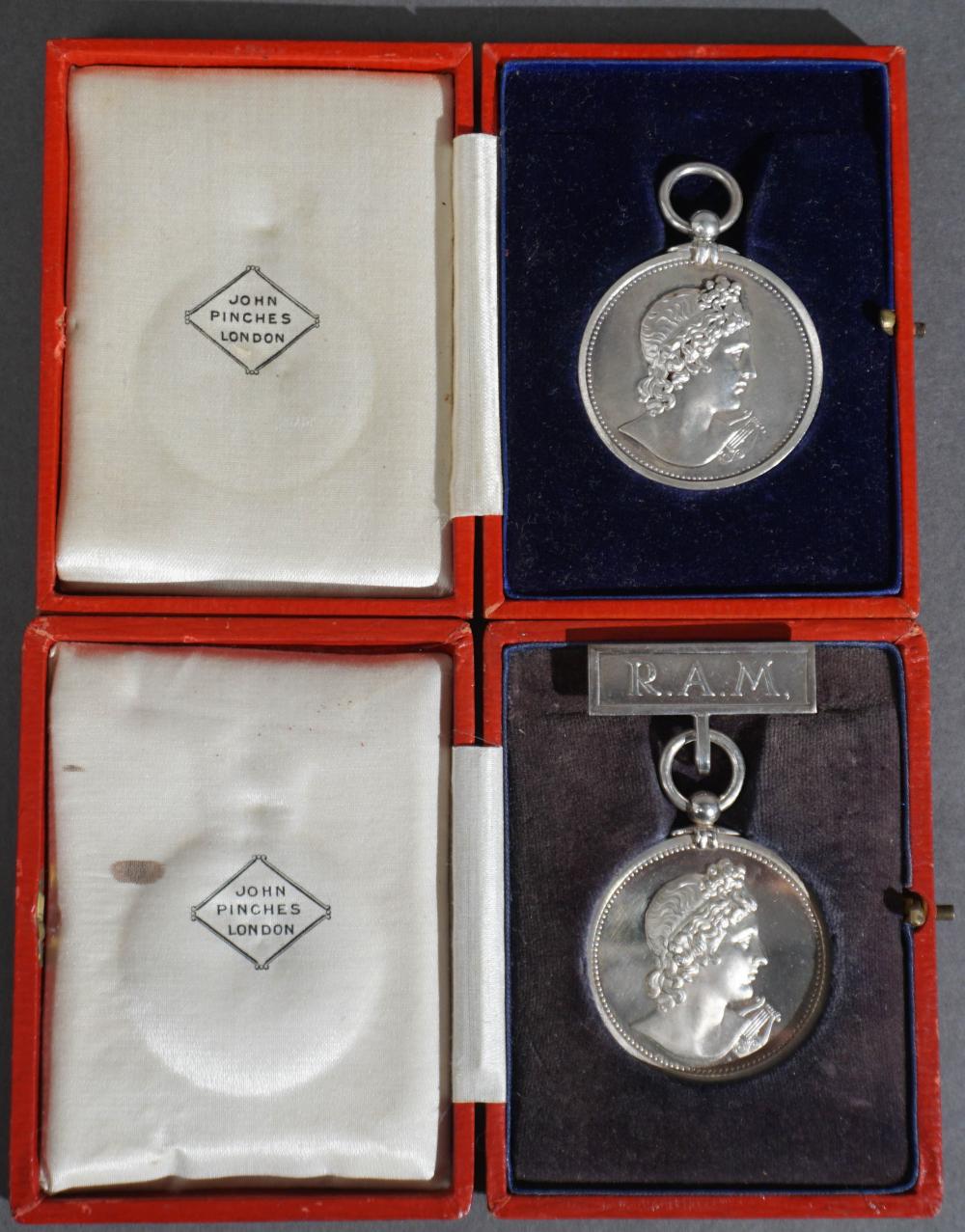 TWO ENGLISH STERLING SILVER ROYAL