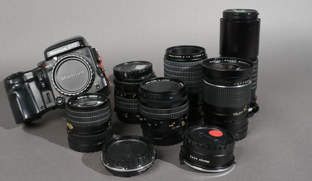 MAMIYA 645 PRO-TL WITH A COLLECTION