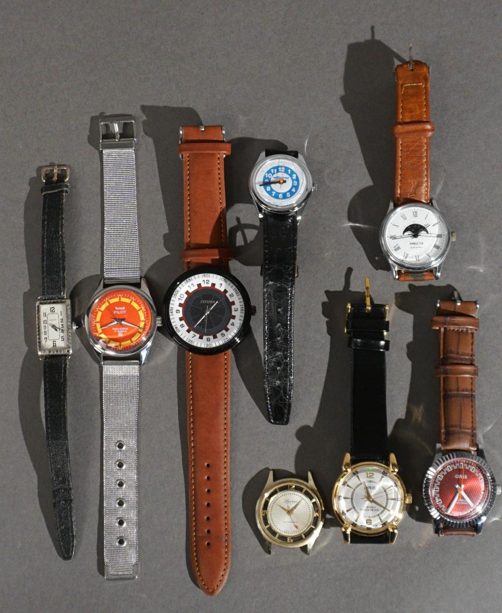 GROUP OF ASSORTED WRISTWATCHESGroup