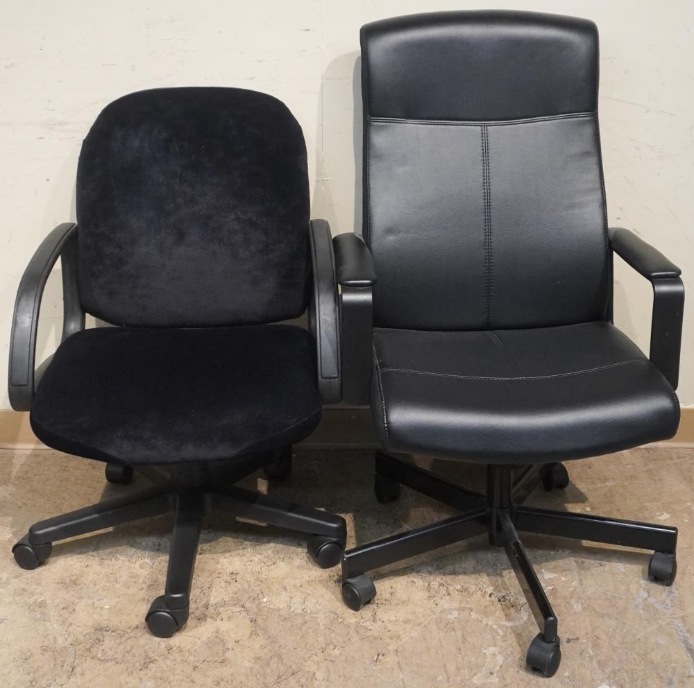 TWO OFFICE CHAIRSTwo Office Chairs,