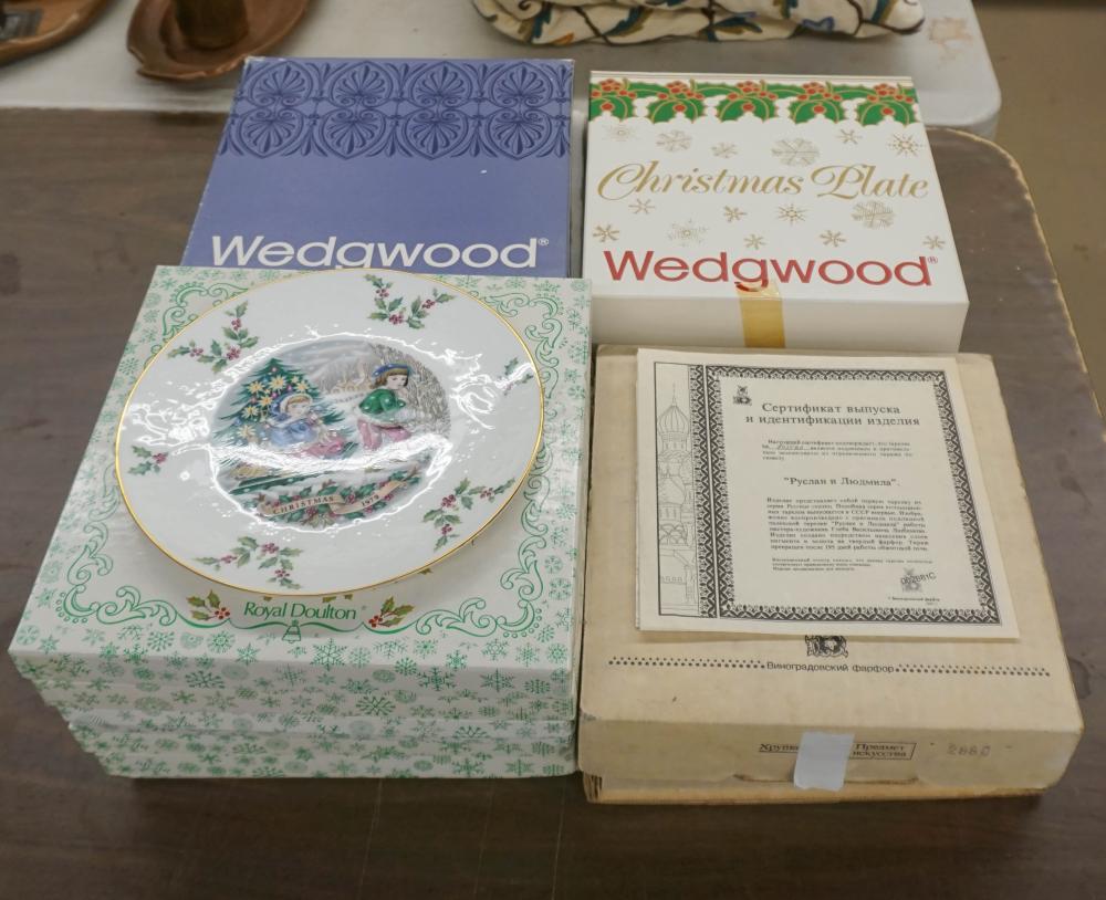 GROUP OF WEDGWOOD AND OTHER COLLECTOR'S