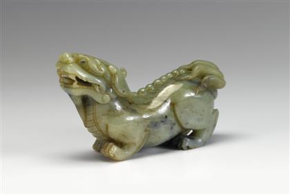 Chinese carved jade figure of a 4a6f7
