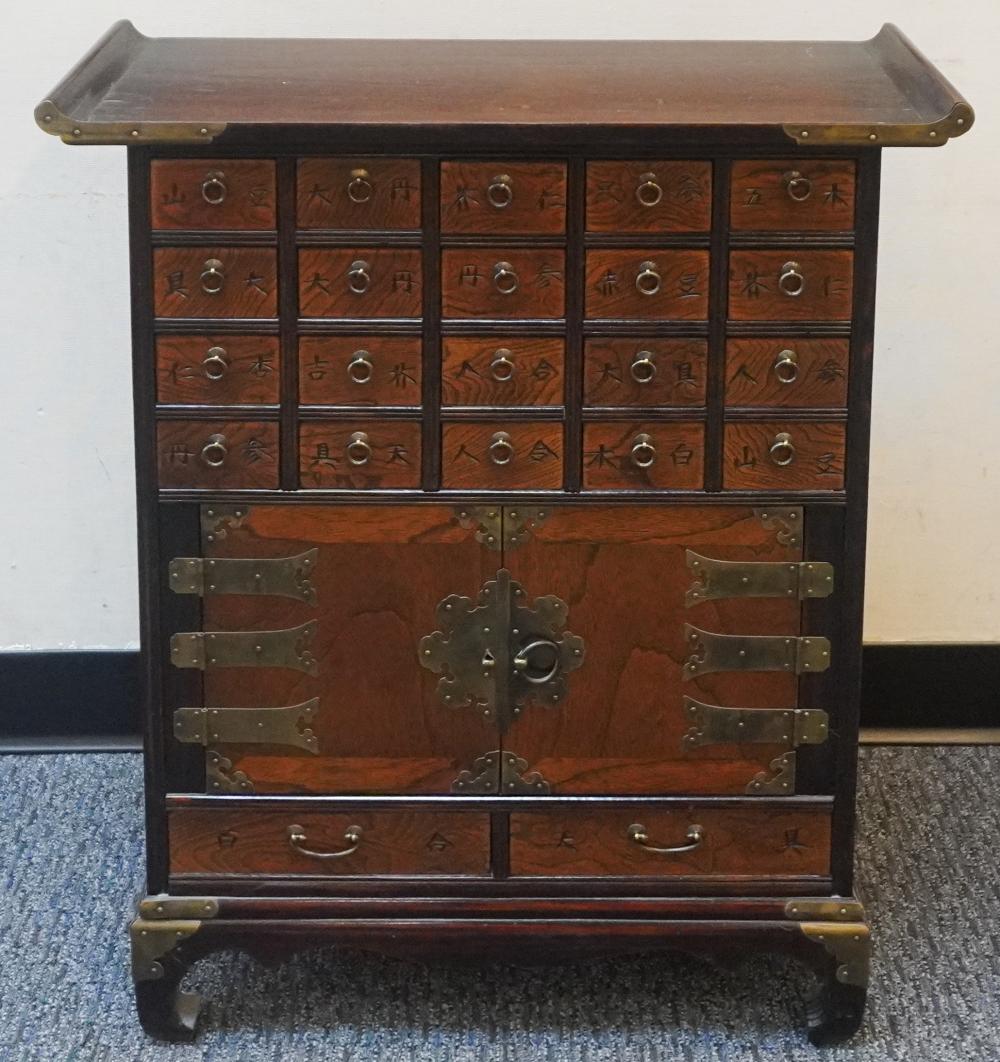 CHINESE HARDWOOD APOTHECARY CABINET  2e85e7