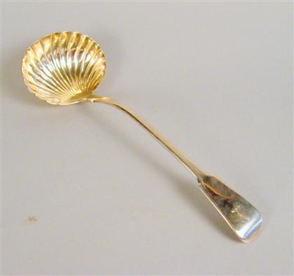 George IV sterling silver ladle 4a706