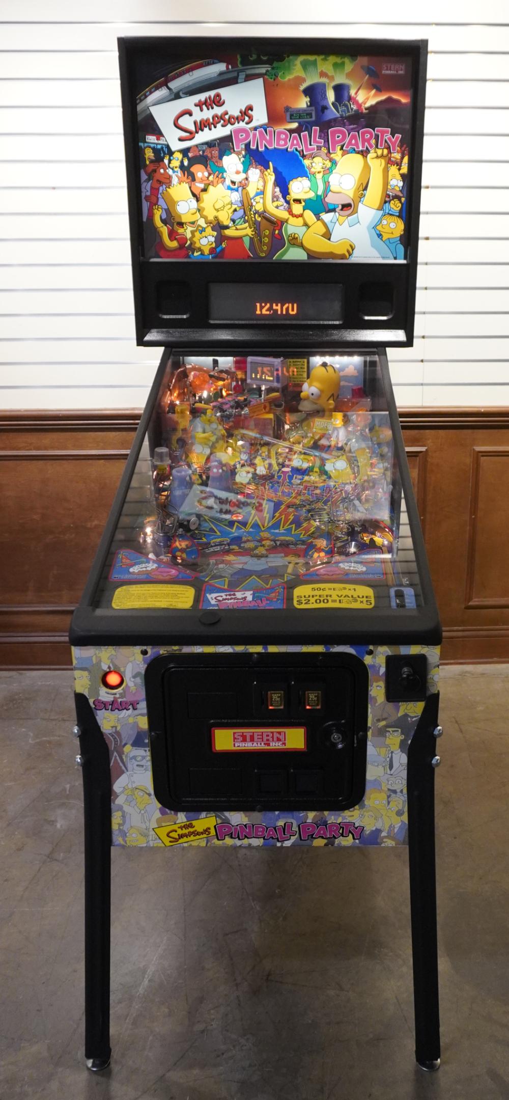 STERN PINBALL INC. "THE SIMPSONS