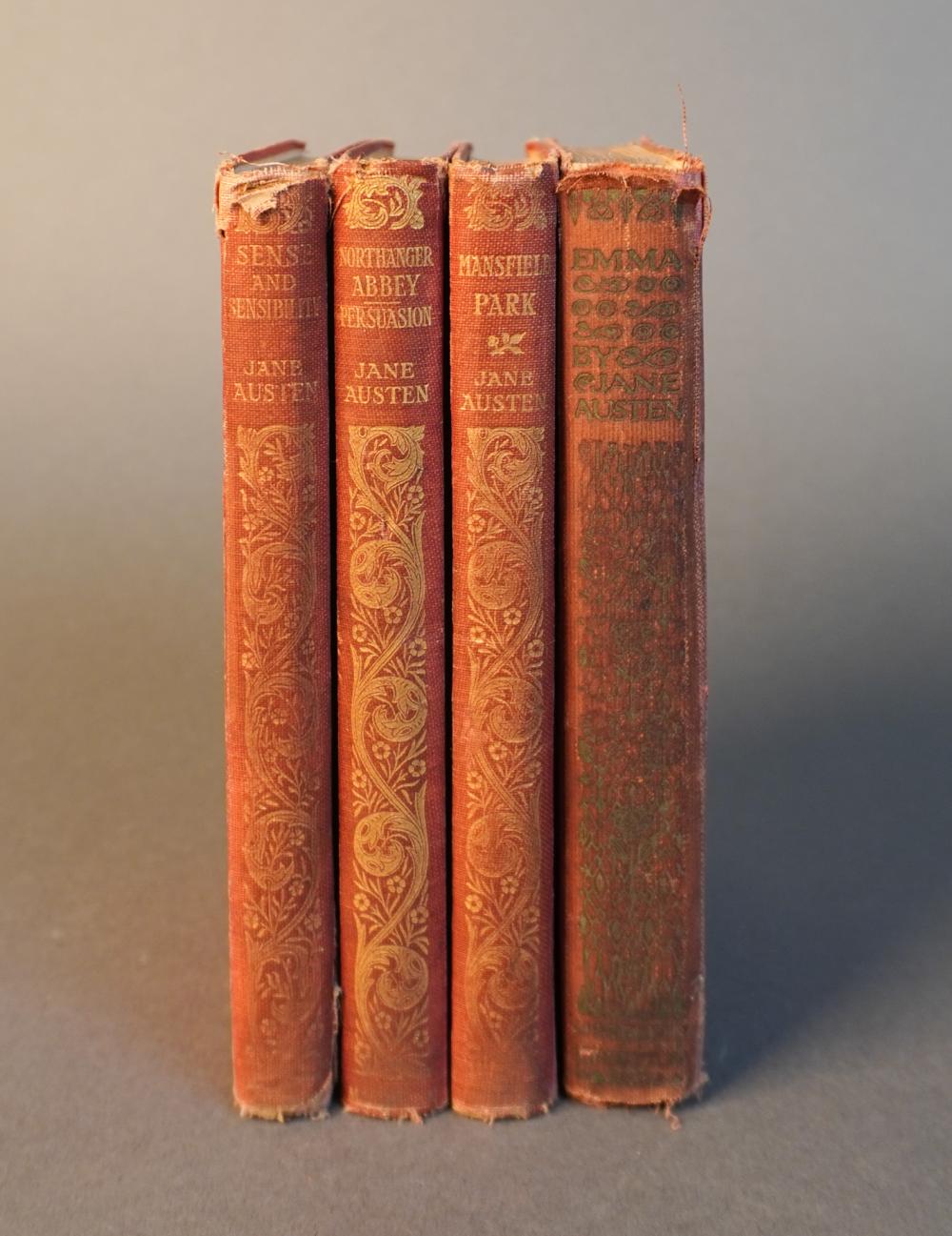 FOUR JANE AUSTEN BOOKS, THREE PUBLISHED