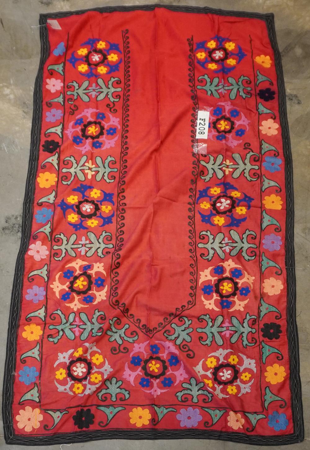 BOKHARA SILK AND COTTON EMBROIDERED