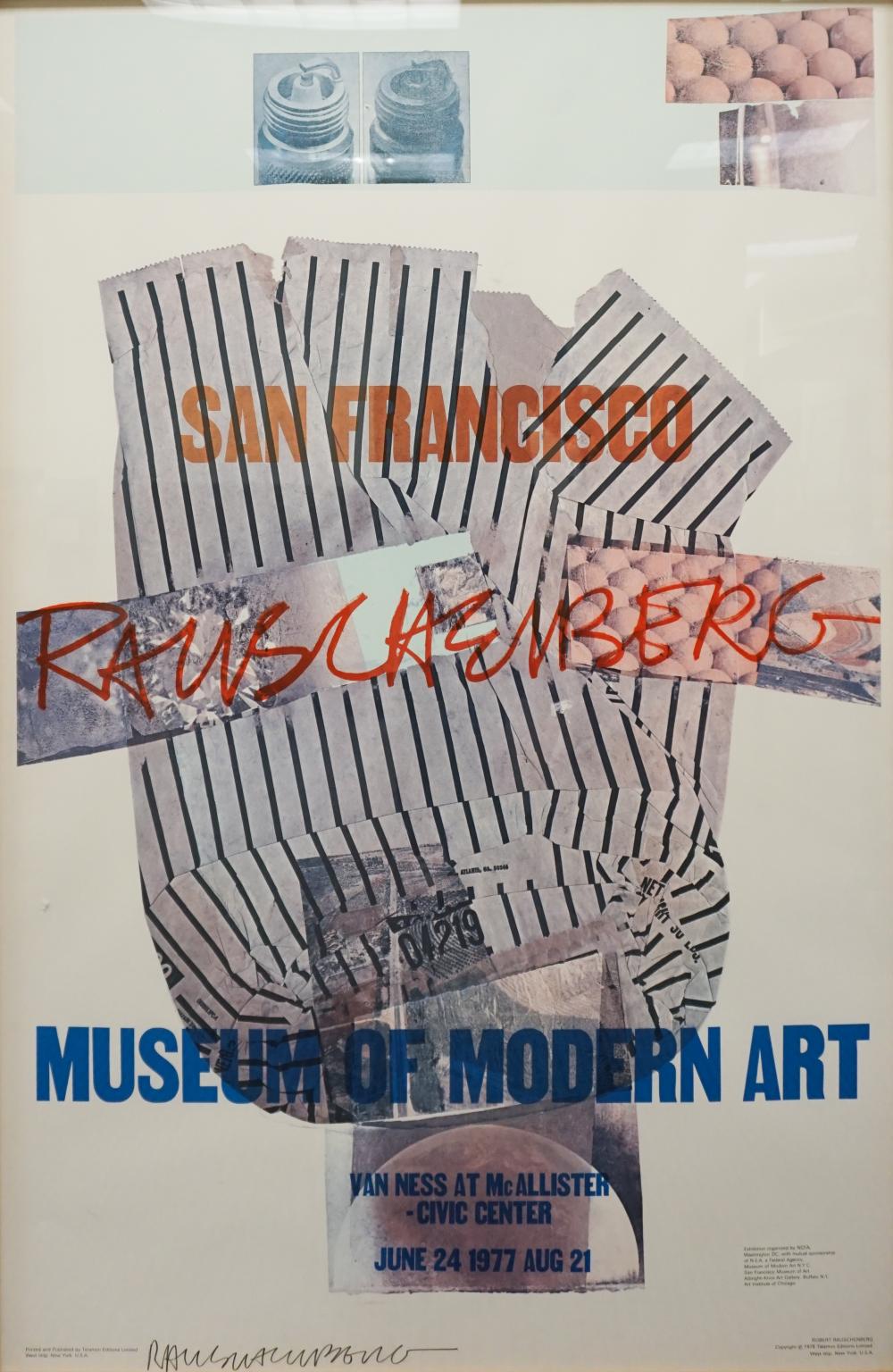 ROBERT RAUSCHENBERG AMERICAN 2e8852