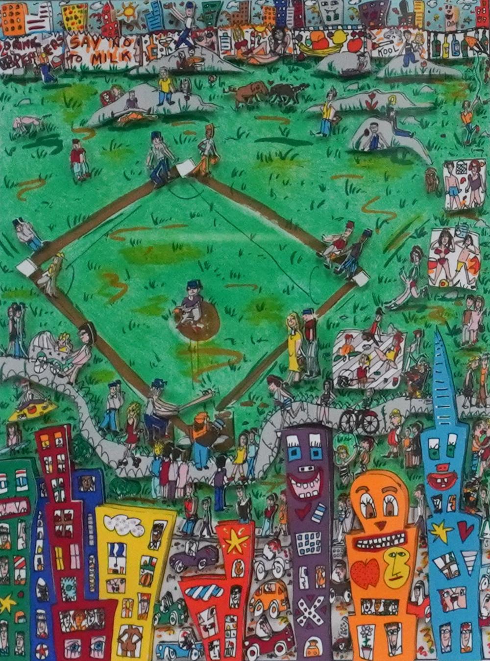 JAMES RIZZI, (AMERICAN 1950-2011), BASEBALL