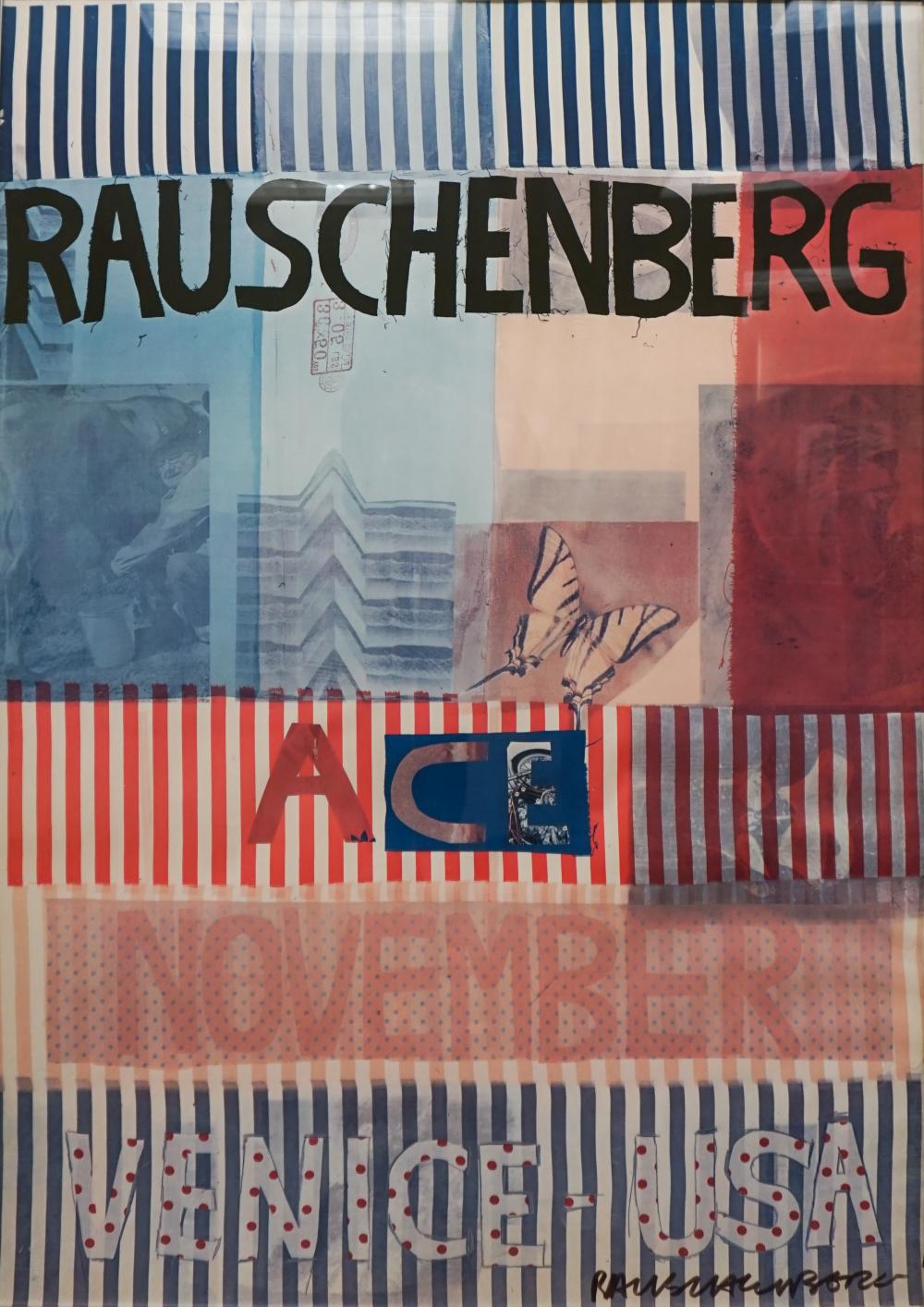 ROBERT RAUSCHENBERG, (AMERICAN 1925-2008),