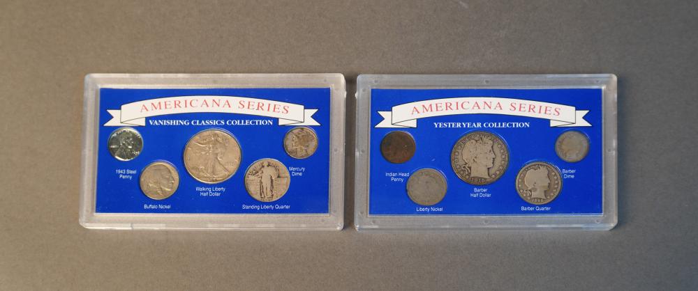 TWO AMERICANA SERIES COIN SETSTwo 2e88b2