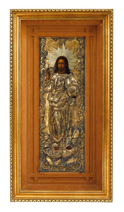 Russian icon of Christ Pantocrator 4a749