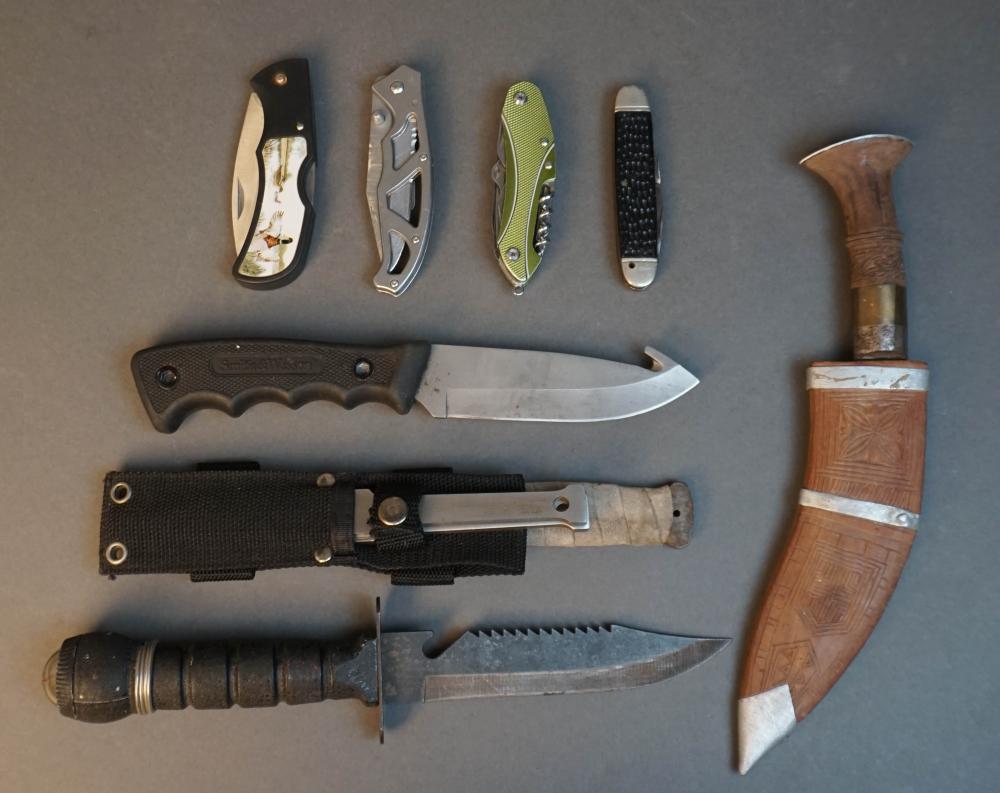 COLLECTION OF POCKET AND OTHER KNIVESCollection