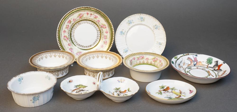 HEREND AND OTHER PORCELAIN INCLUDING