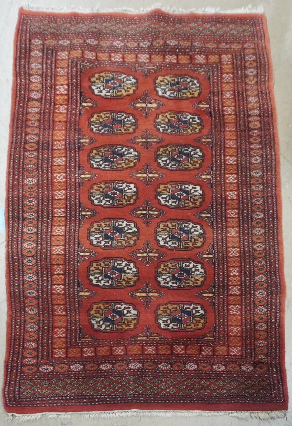 BOKHARA RUG, 5 FT 2 IN X 3 FT 2
