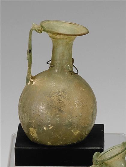 Roman glass bottle 2nd 3rd century 4a755