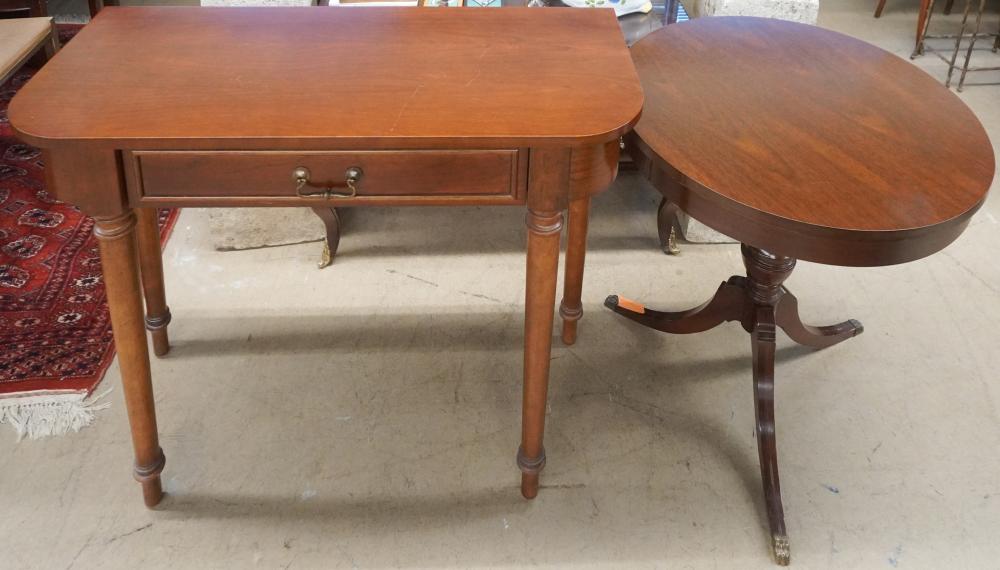 THE BOMBAY COMPANY CHERRY FINISH CONSOLE