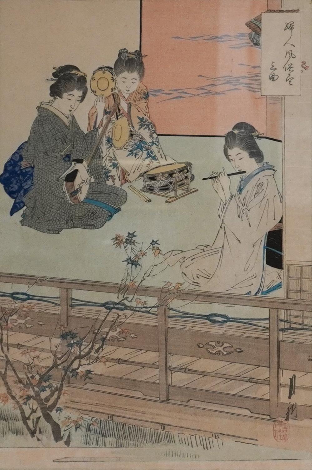 OGATA GEKKO (1859-1920), THREE