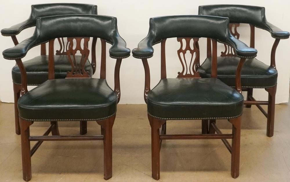 SET OF FOUR KITTINGER MAHOGANY  2e897b