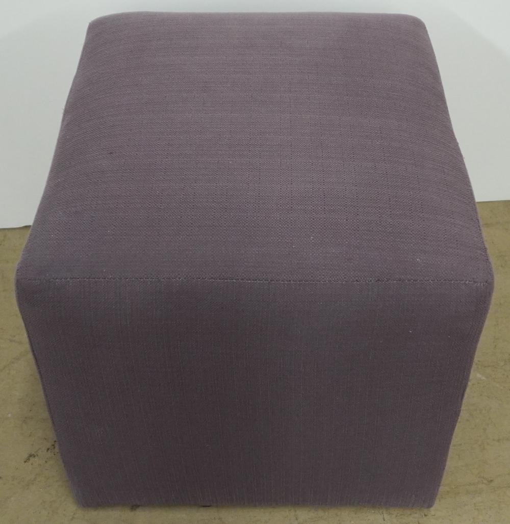 CONTEMPORARY PURPLE UPHOLSTERED